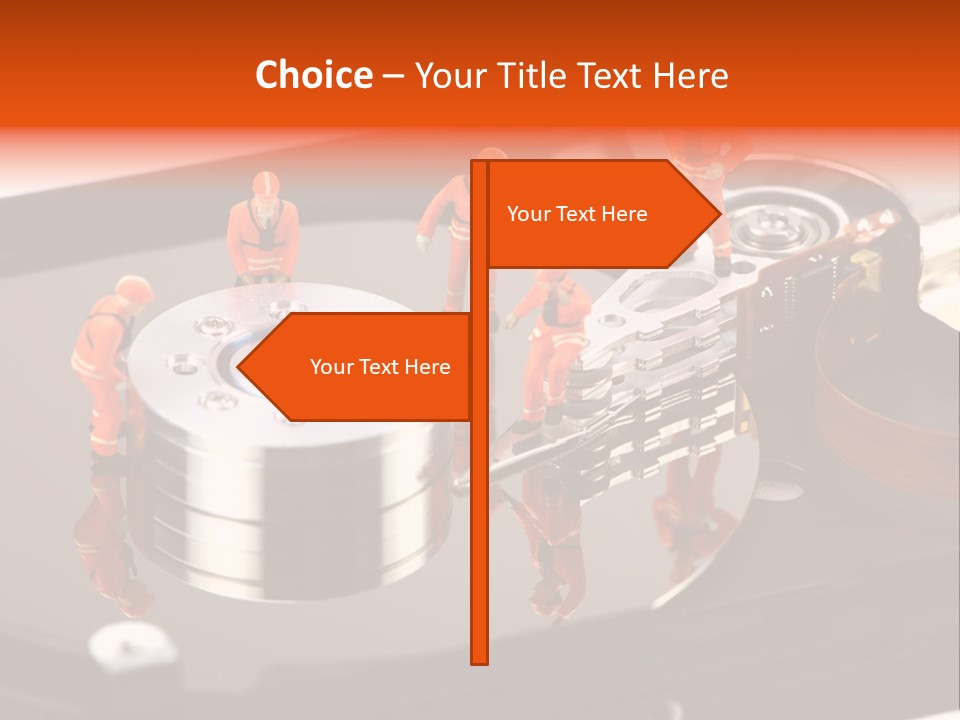 Engineer Megabyte Recovery PowerPoint Template