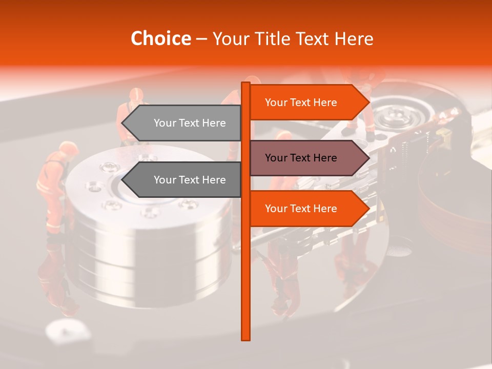 Engineer Megabyte Recovery PowerPoint Template