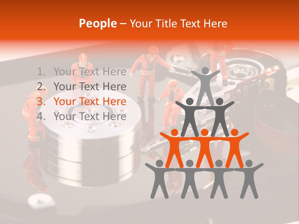 Engineer Megabyte Recovery PowerPoint Template