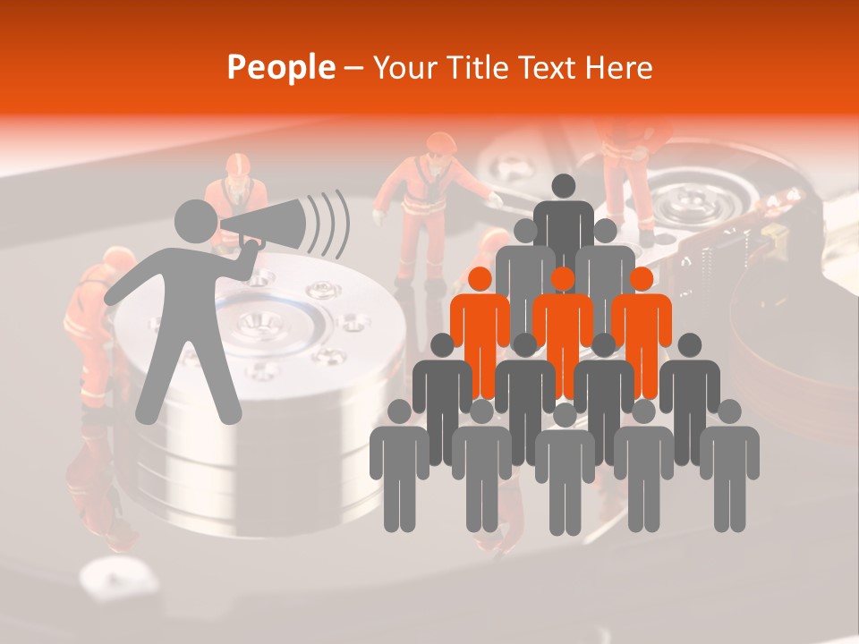 Engineer Megabyte Recovery PowerPoint Template