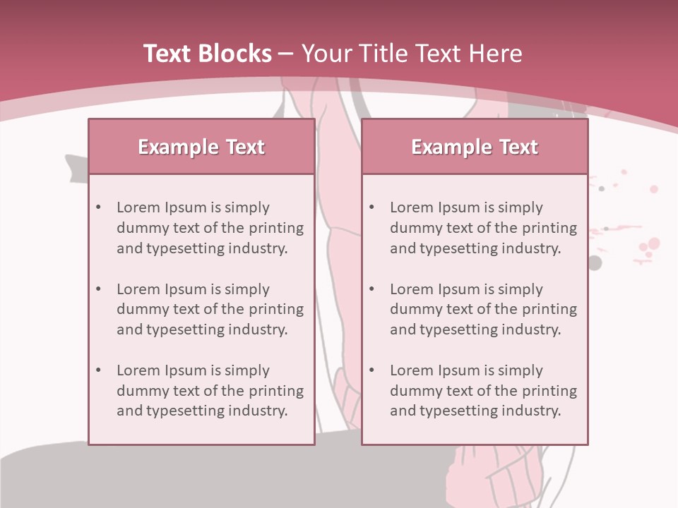 Banks Faceted Commercial PowerPoint Template
