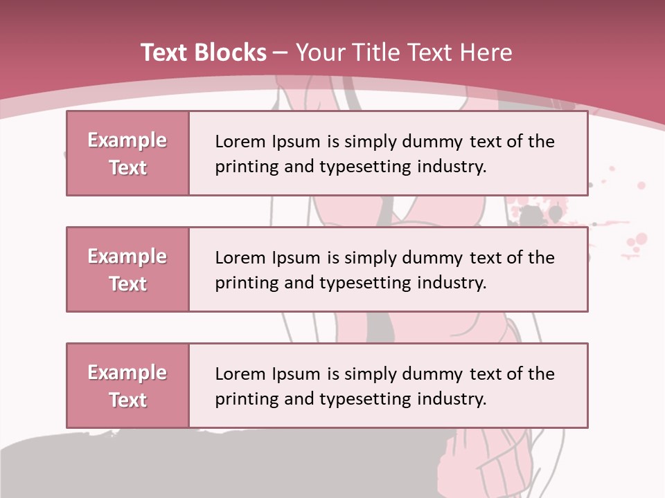 Banks Faceted Commercial PowerPoint Template