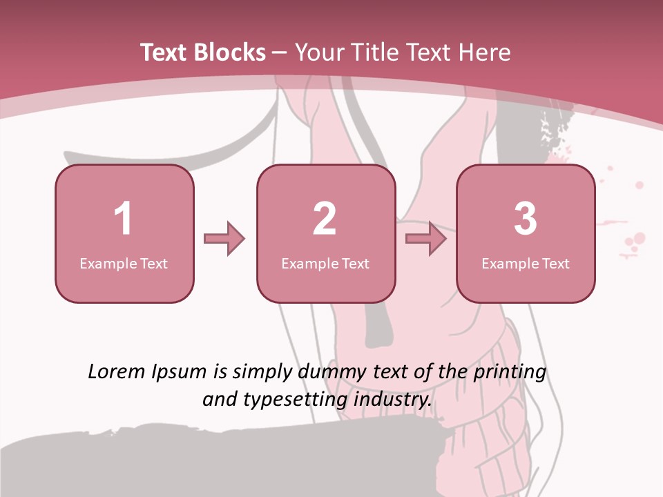 Banks Faceted Commercial PowerPoint Template