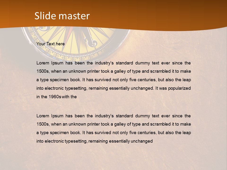 Old Guide West PowerPoint Template