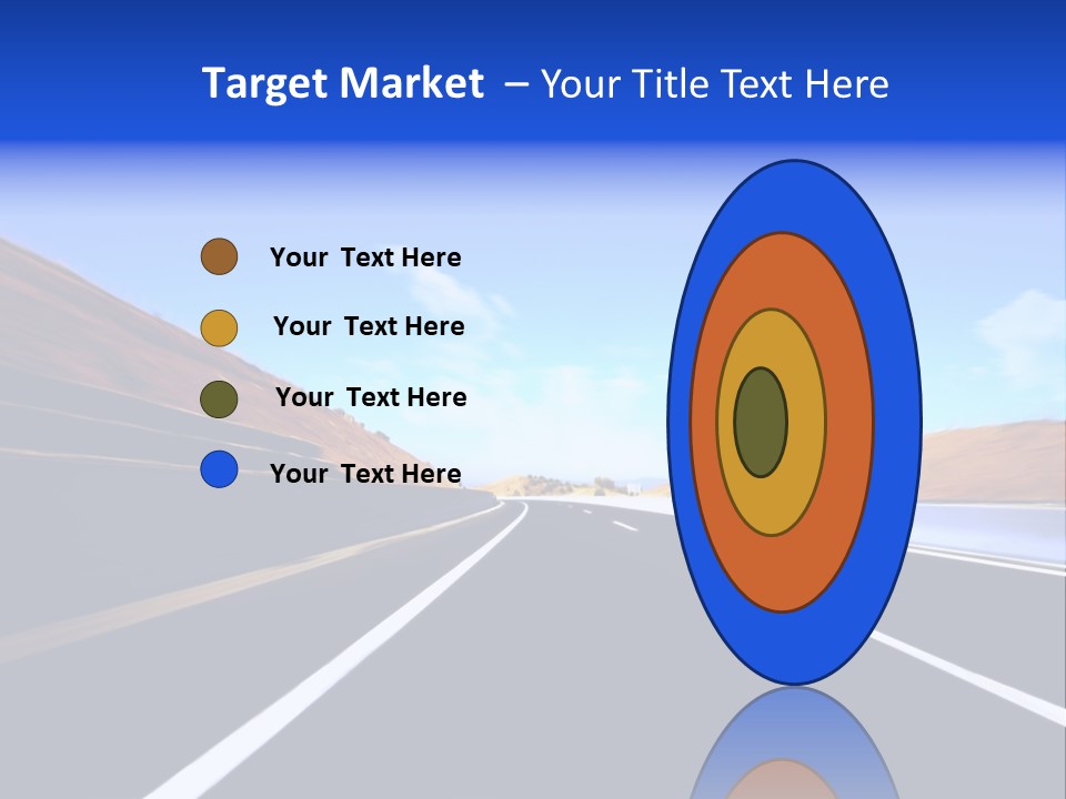 Blur Travel Forest PowerPoint Template