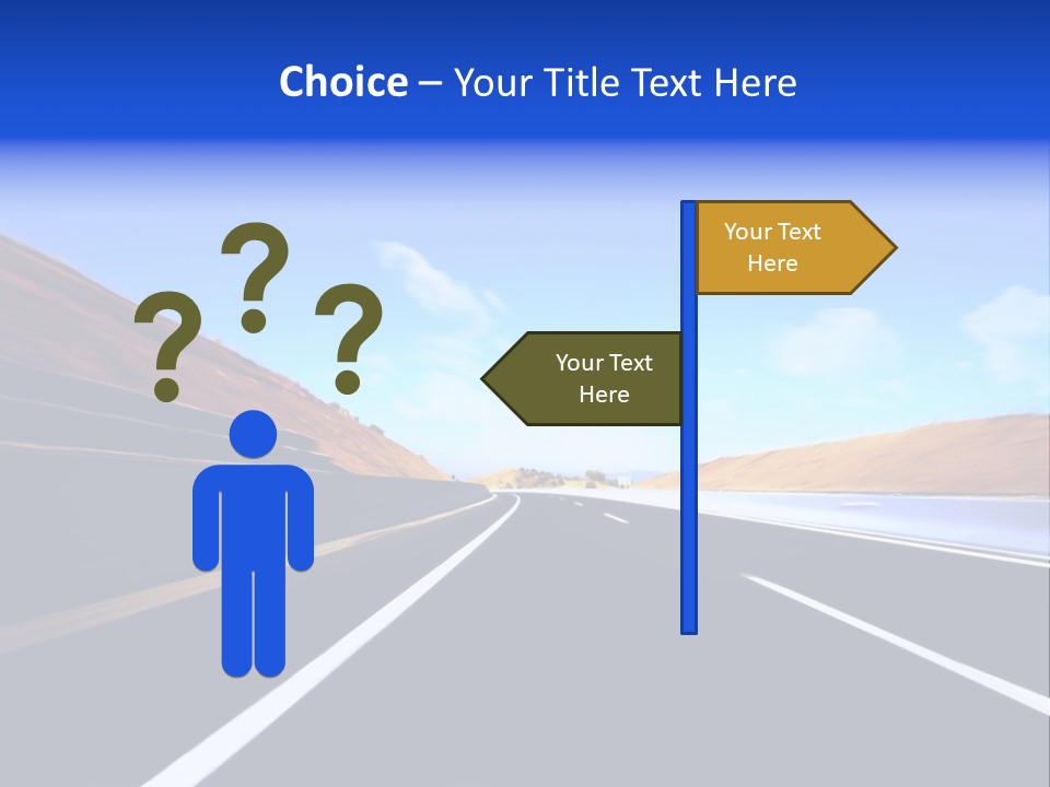 Blur Travel Forest PowerPoint Template