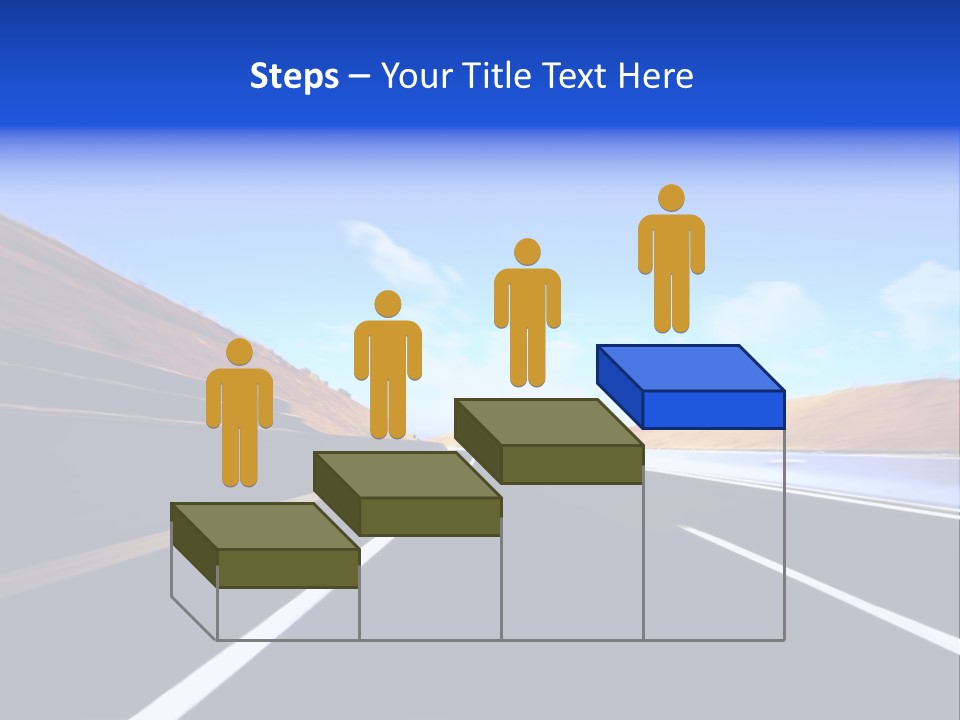 Blur Travel Forest PowerPoint Template