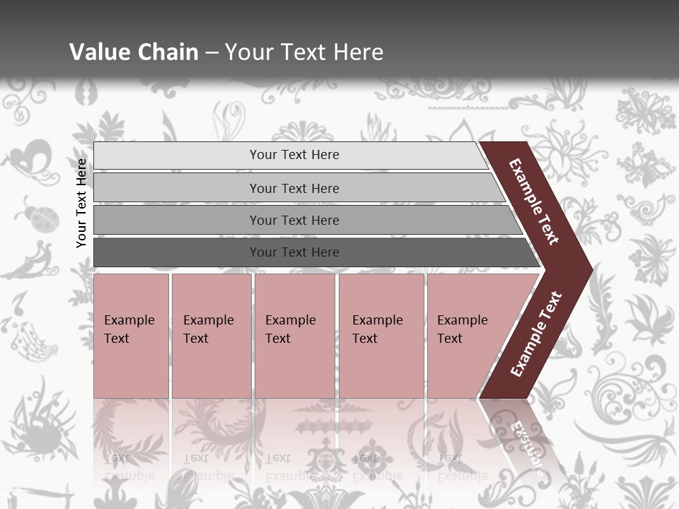 Floorplan Structure Isolated PowerPoint Template
