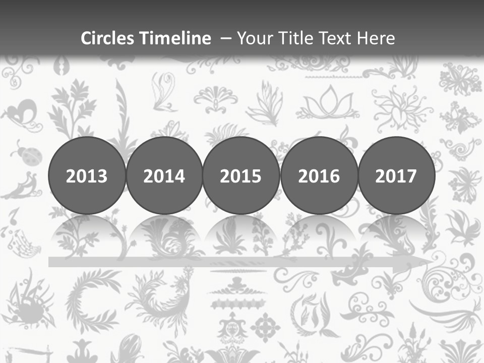 Floorplan Structure Isolated PowerPoint Template