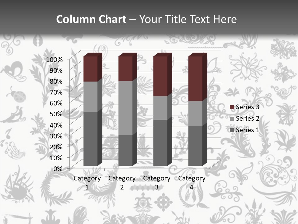 Floorplan Structure Isolated PowerPoint Template