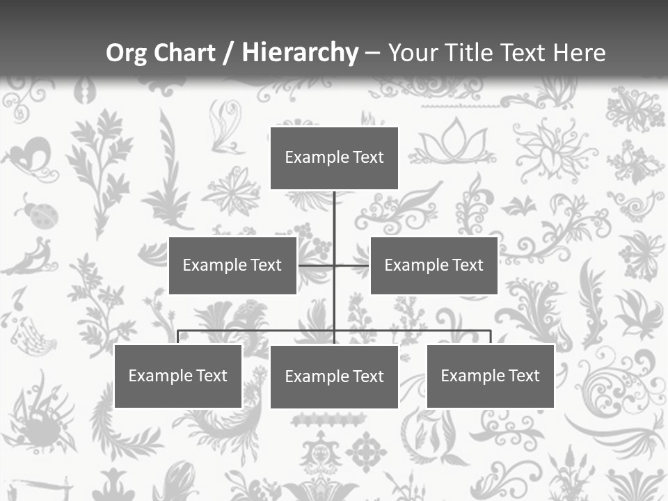 Floorplan Structure Isolated PowerPoint Template