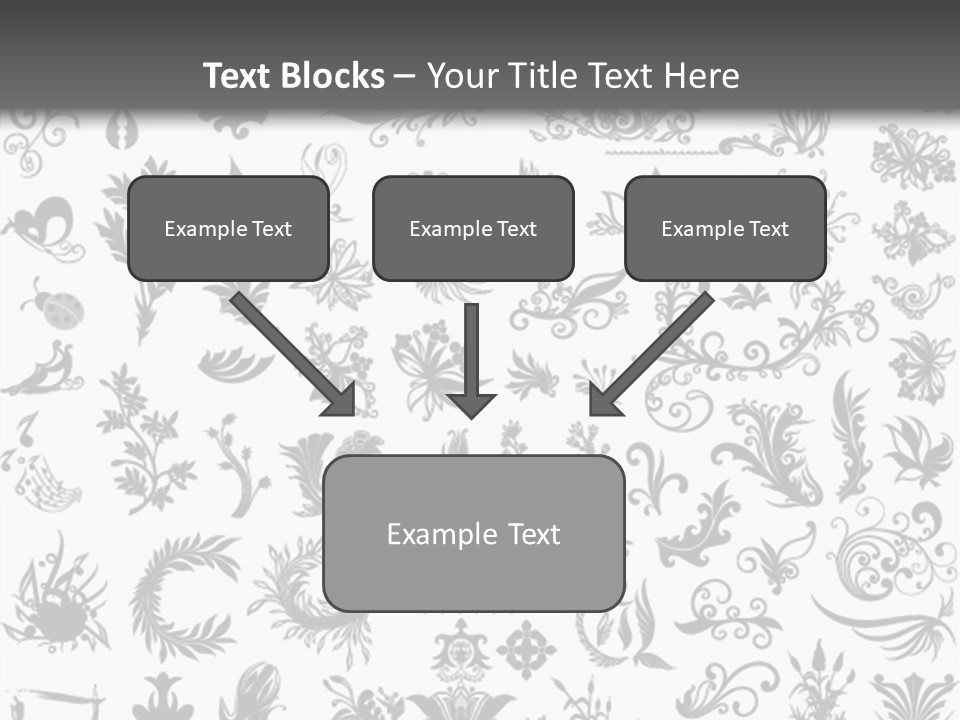 Floorplan Structure Isolated PowerPoint Template