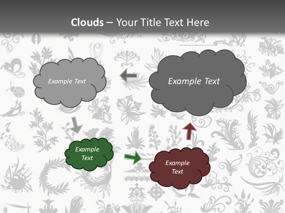 Floorplan Structure Isolated PowerPoint Template