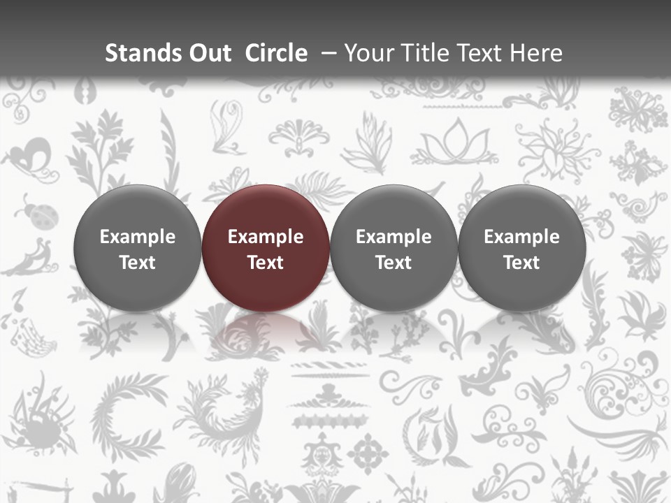 Floorplan Structure Isolated PowerPoint Template