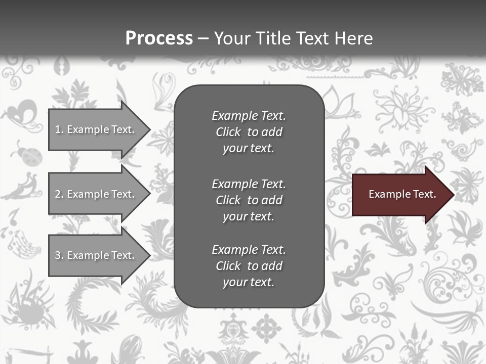 Floorplan Structure Isolated PowerPoint Template