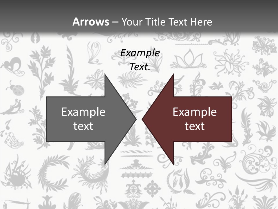 Floorplan Structure Isolated PowerPoint Template