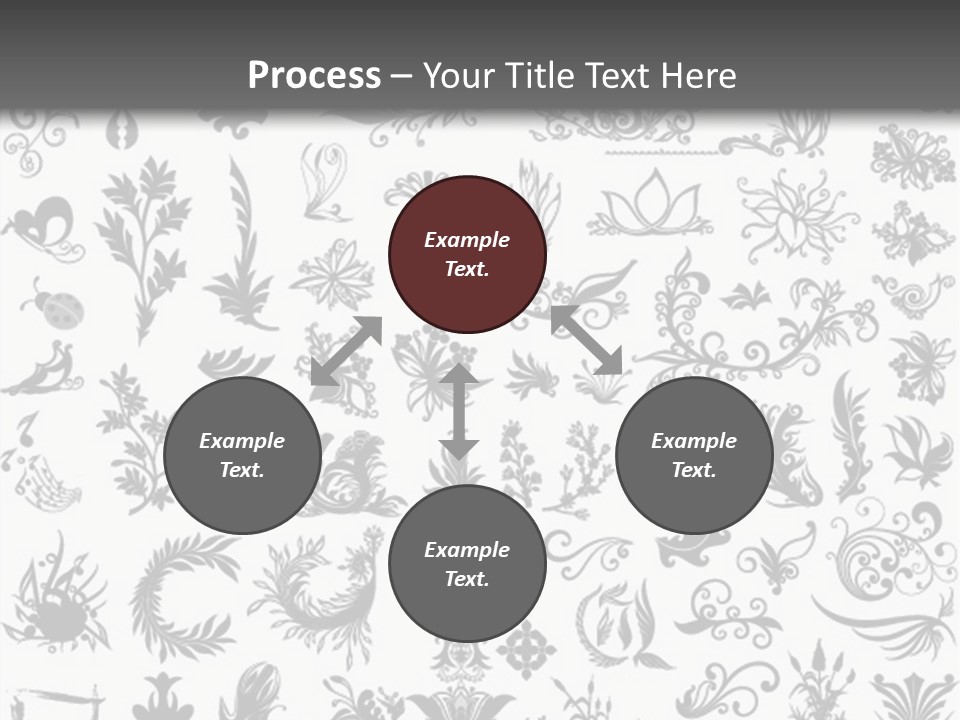 Floorplan Structure Isolated PowerPoint Template