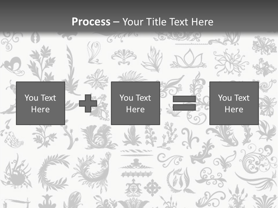 Floorplan Structure Isolated PowerPoint Template