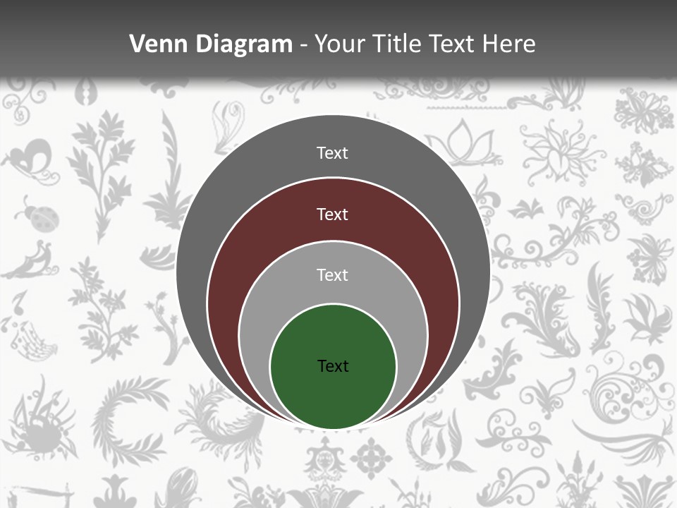 Floorplan Structure Isolated PowerPoint Template