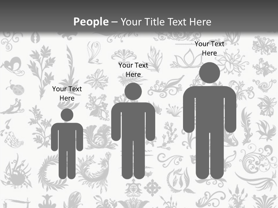 Floorplan Structure Isolated PowerPoint Template