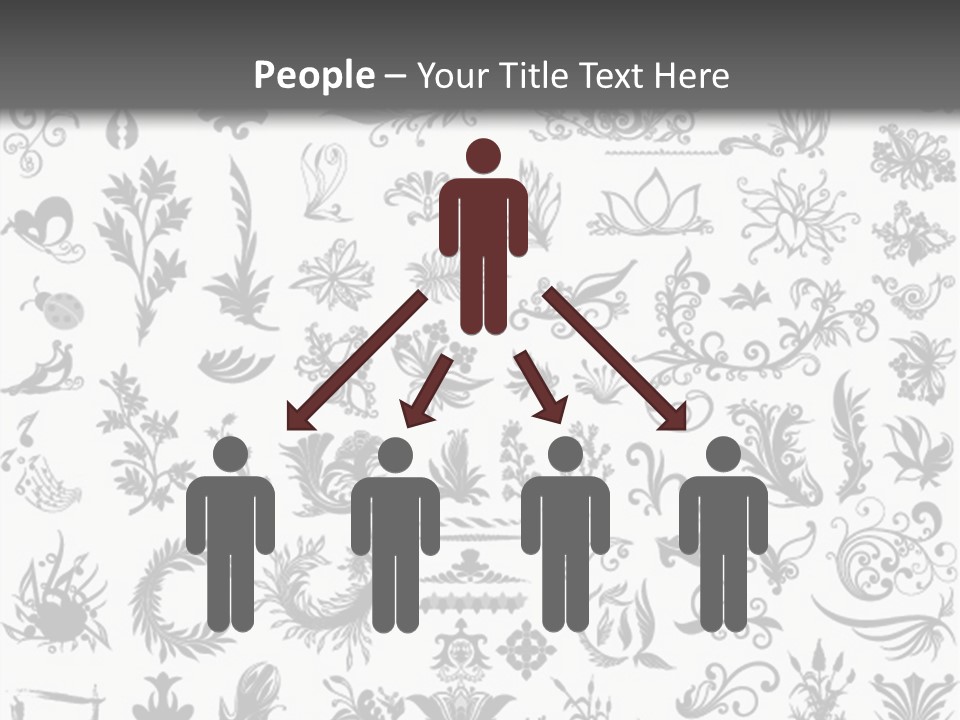 Floorplan Structure Isolated PowerPoint Template