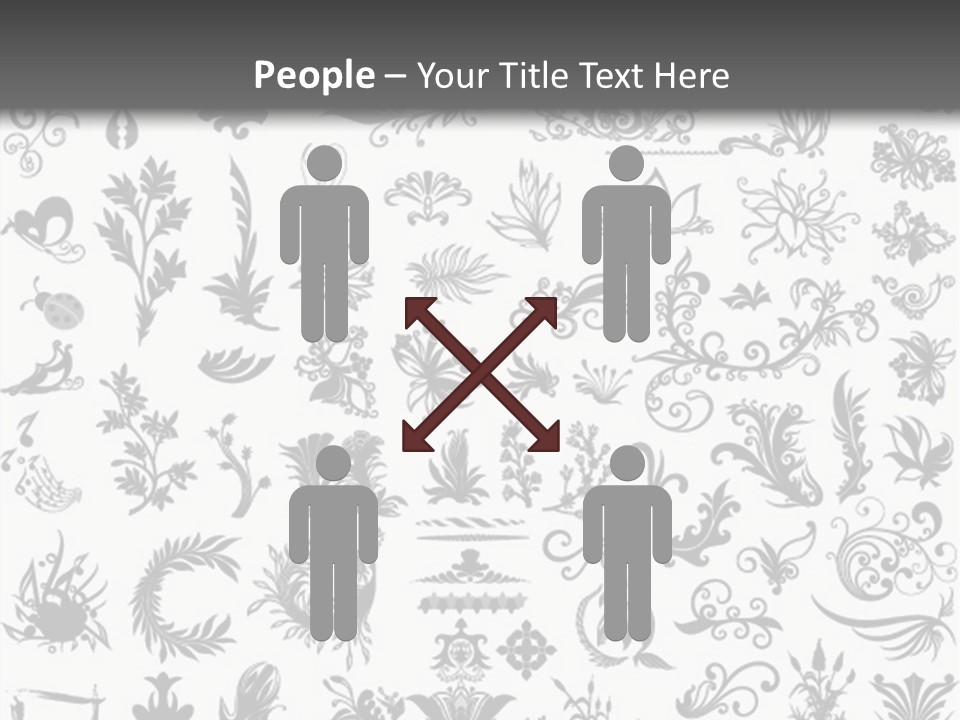 Floorplan Structure Isolated PowerPoint Template