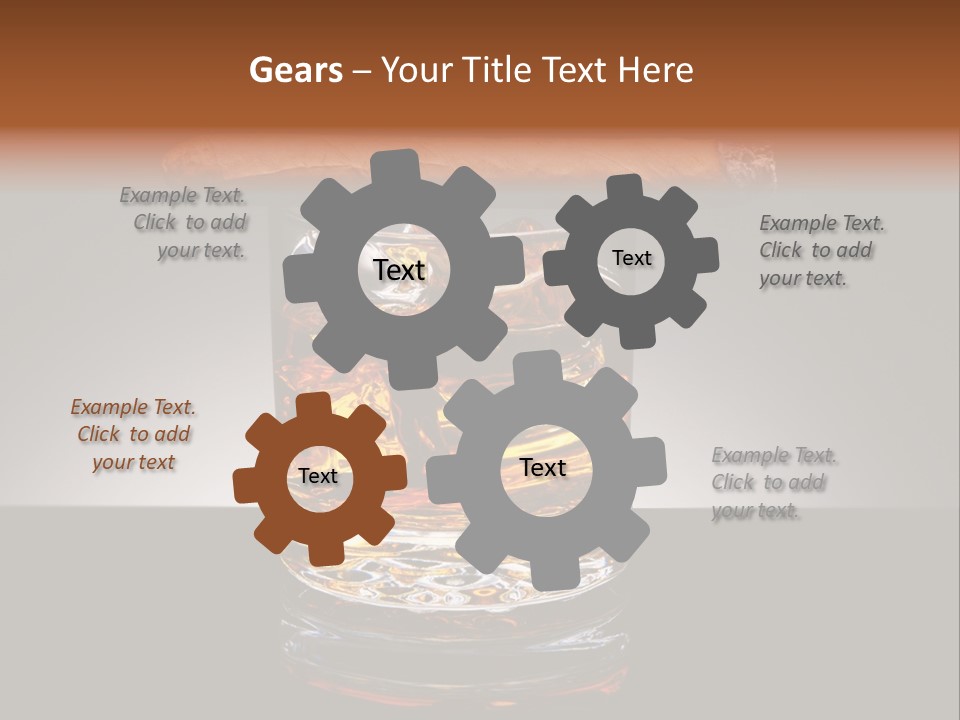 Drink Irish Horizontal PowerPoint Template