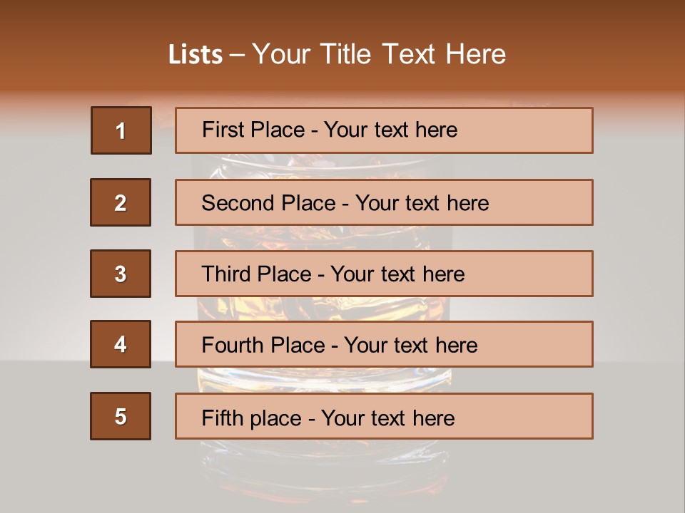 Drink Irish Horizontal PowerPoint Template
