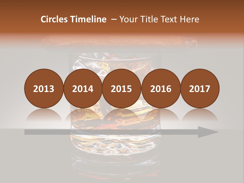 Drink Irish Horizontal PowerPoint Template