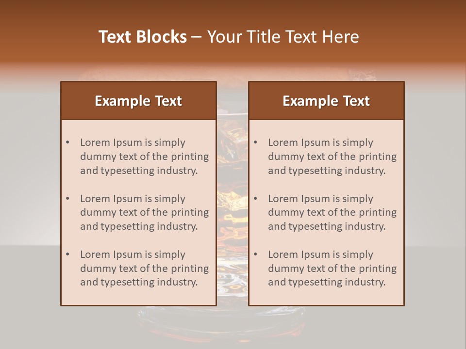 Drink Irish Horizontal PowerPoint Template
