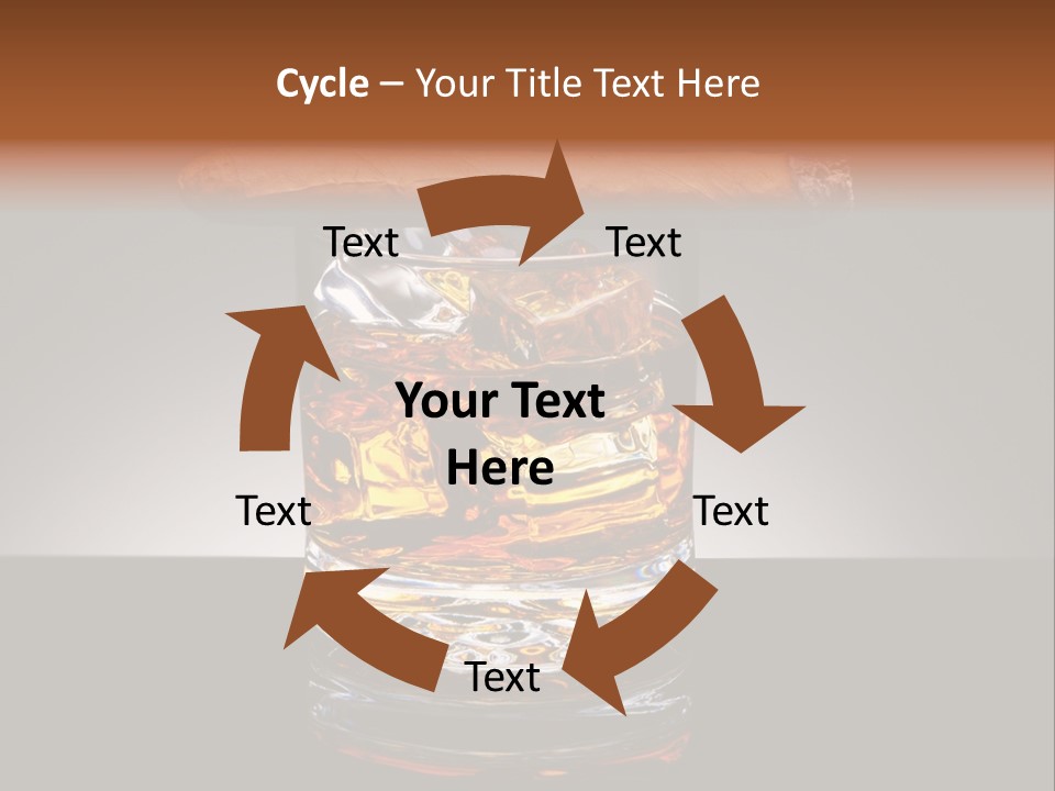 Drink Irish Horizontal PowerPoint Template