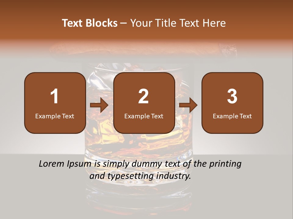 Drink Irish Horizontal PowerPoint Template