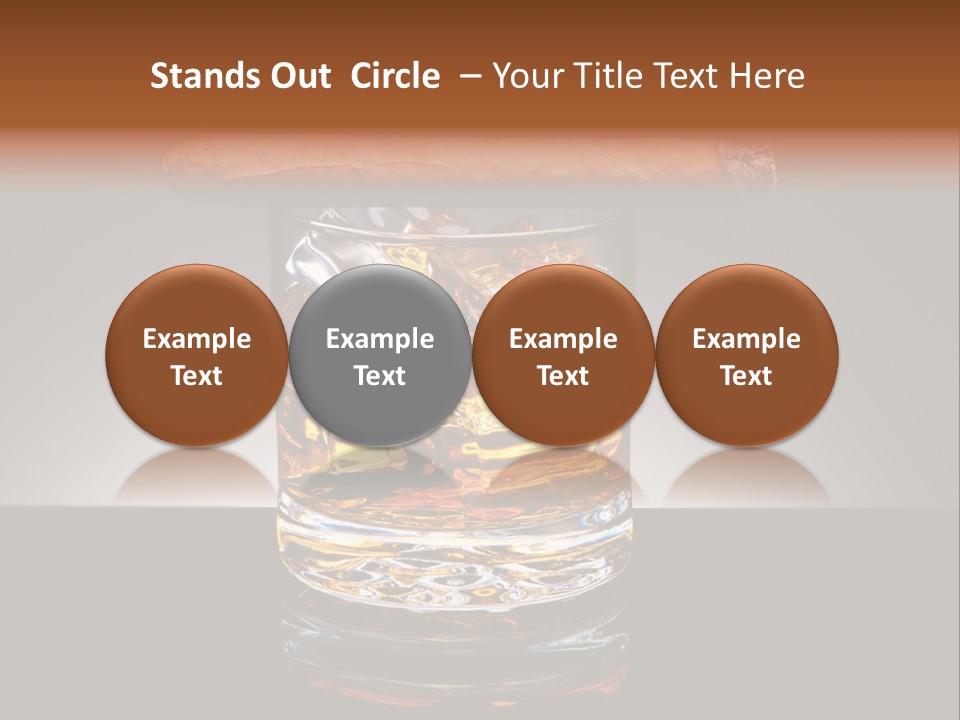 Drink Irish Horizontal PowerPoint Template