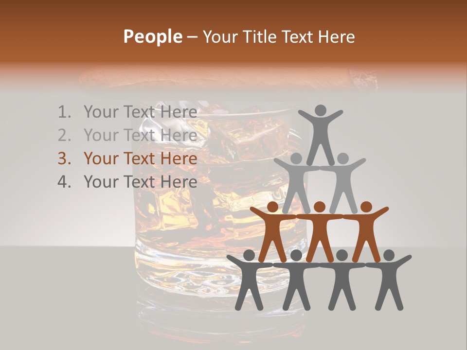 Drink Irish Horizontal PowerPoint Template