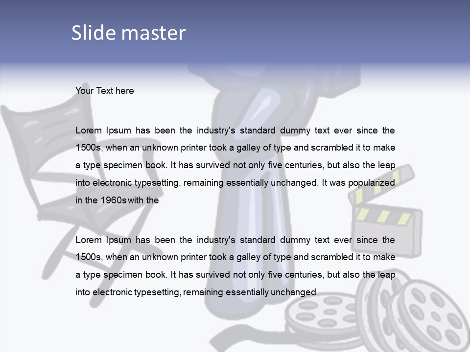 Shape Rocket Stratosphere PowerPoint Template