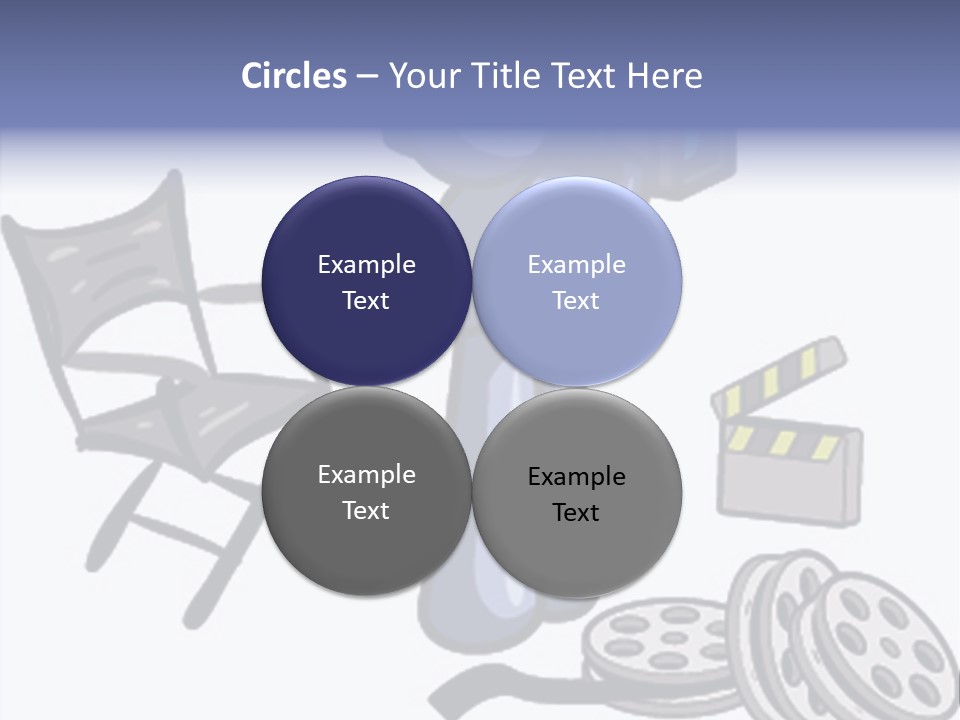 Shape Rocket Stratosphere PowerPoint Template