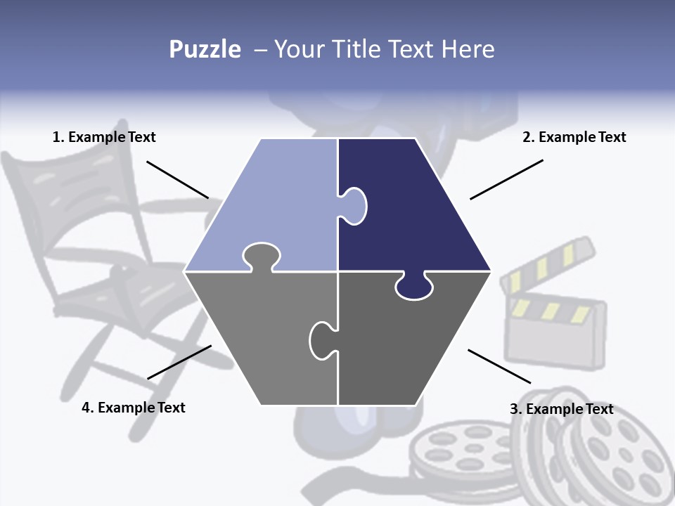 Shape Rocket Stratosphere PowerPoint Template