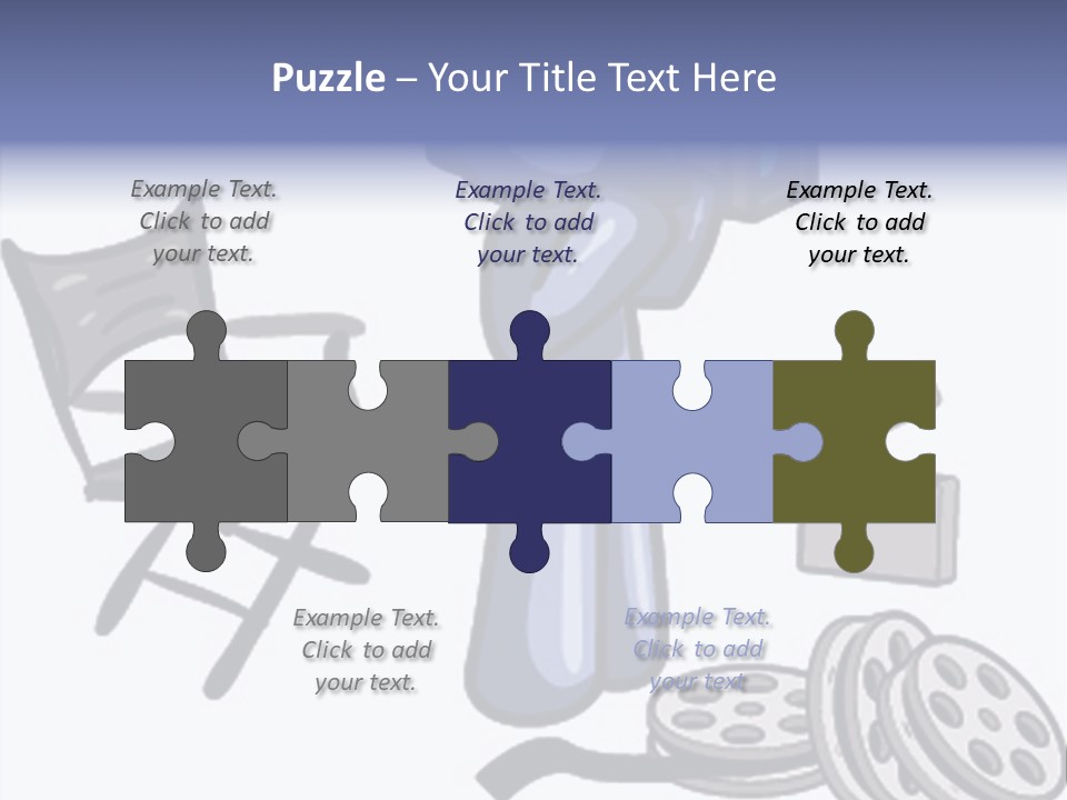 Shape Rocket Stratosphere PowerPoint Template