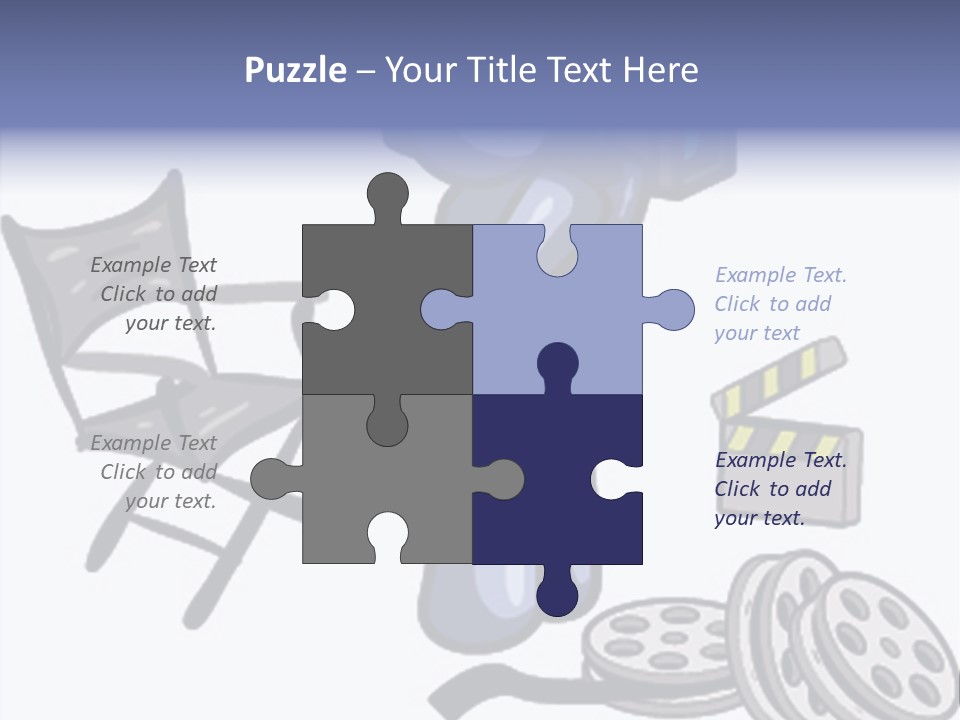 Shape Rocket Stratosphere PowerPoint Template