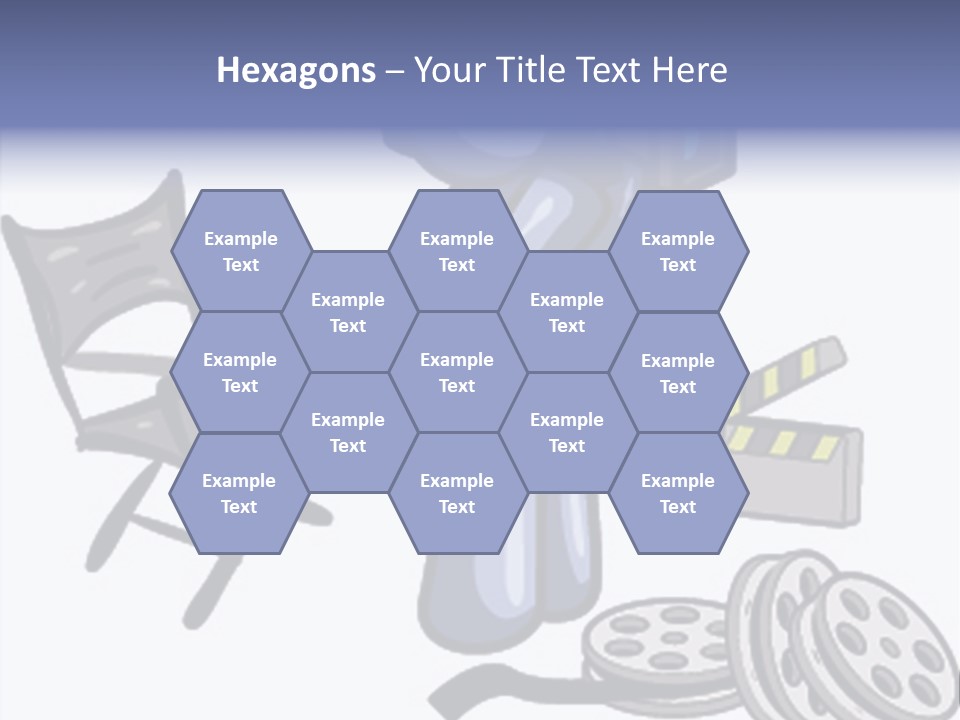 Shape Rocket Stratosphere PowerPoint Template