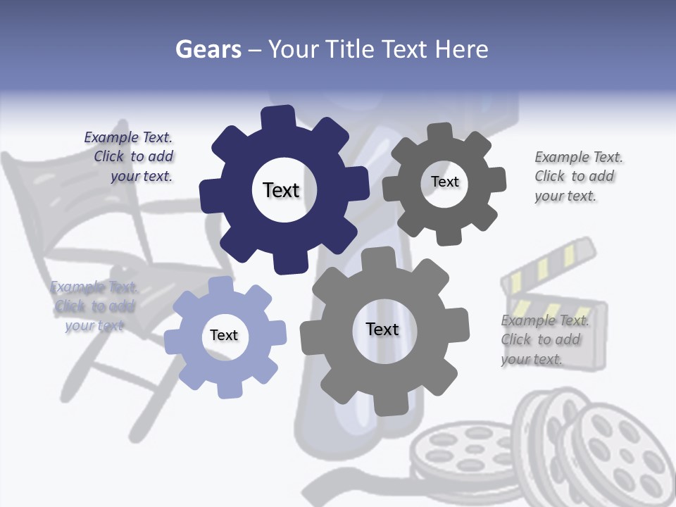 Shape Rocket Stratosphere PowerPoint Template