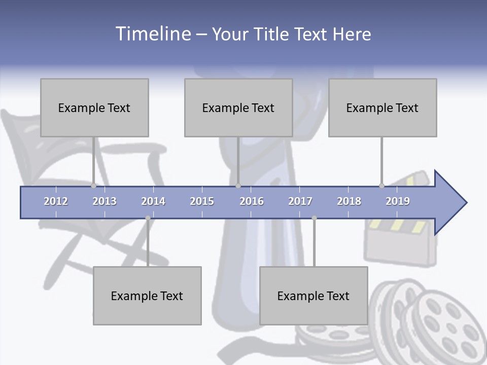 Shape Rocket Stratosphere PowerPoint Template