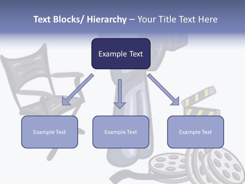 Shape Rocket Stratosphere PowerPoint Template