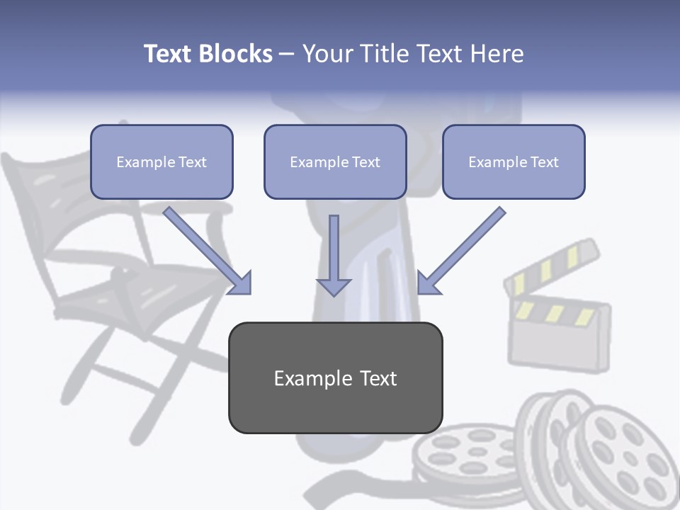 Shape Rocket Stratosphere PowerPoint Template