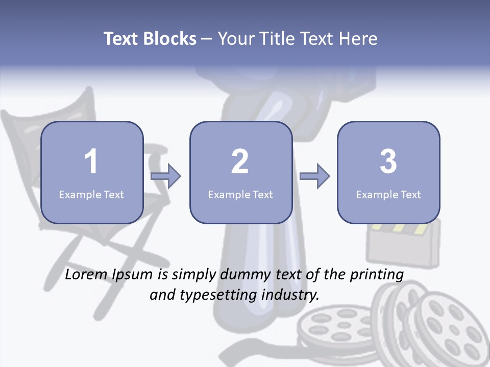 Shape Rocket Stratosphere PowerPoint Template