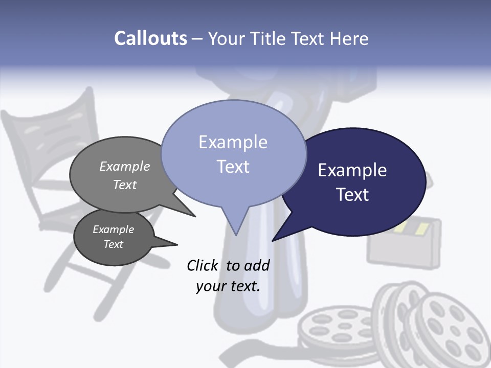 Shape Rocket Stratosphere PowerPoint Template
