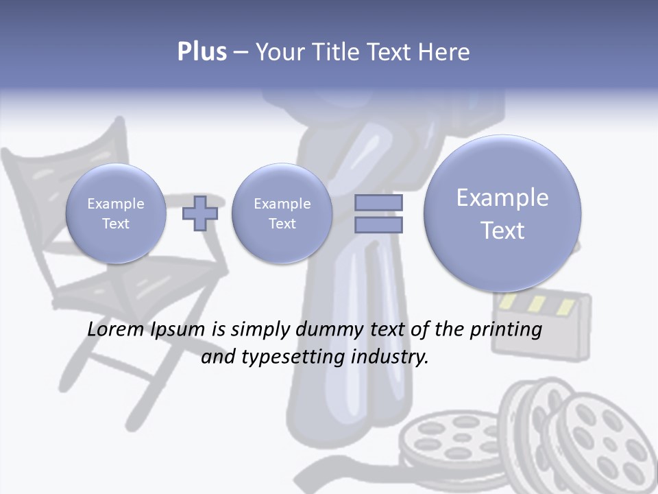Shape Rocket Stratosphere PowerPoint Template