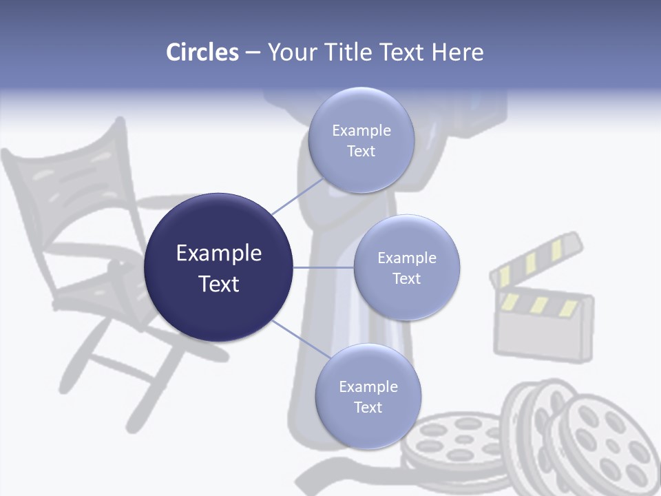Shape Rocket Stratosphere PowerPoint Template