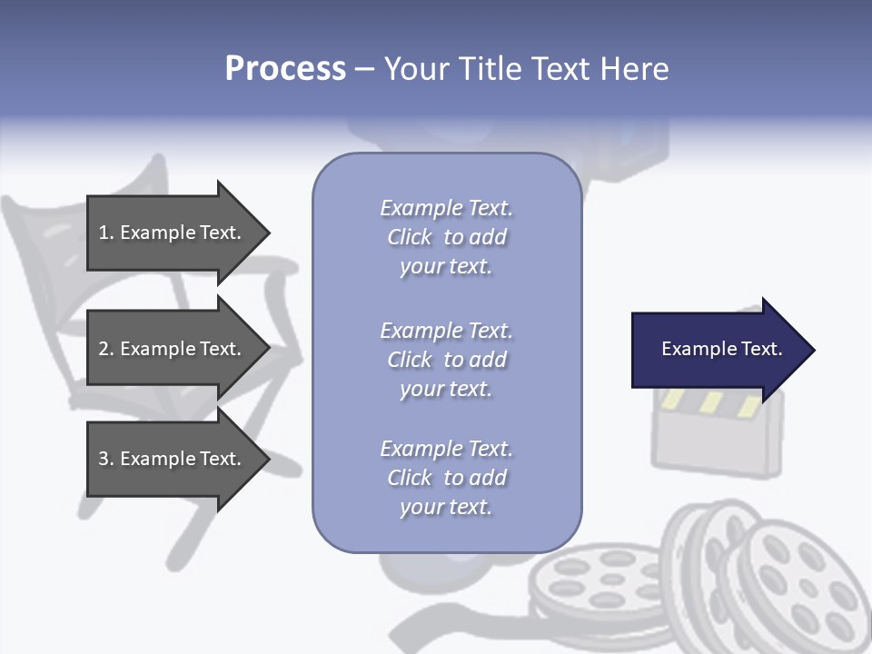 Shape Rocket Stratosphere PowerPoint Template