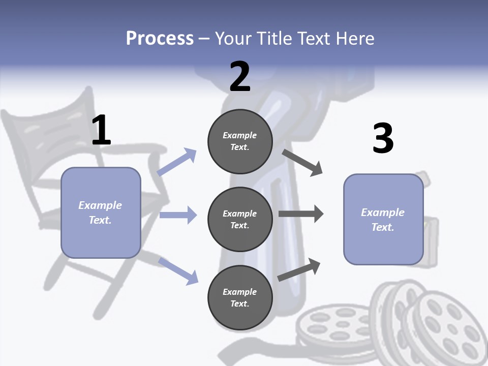 Shape Rocket Stratosphere PowerPoint Template